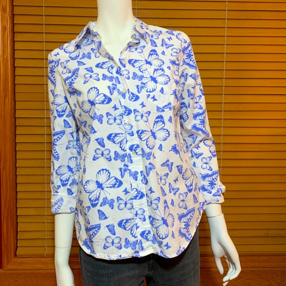Butterfly Button Down - Picture 1 of 7
